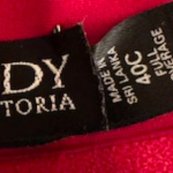 Beautiful red bra from Body Victoria in size 40C - Picture 3 of 3